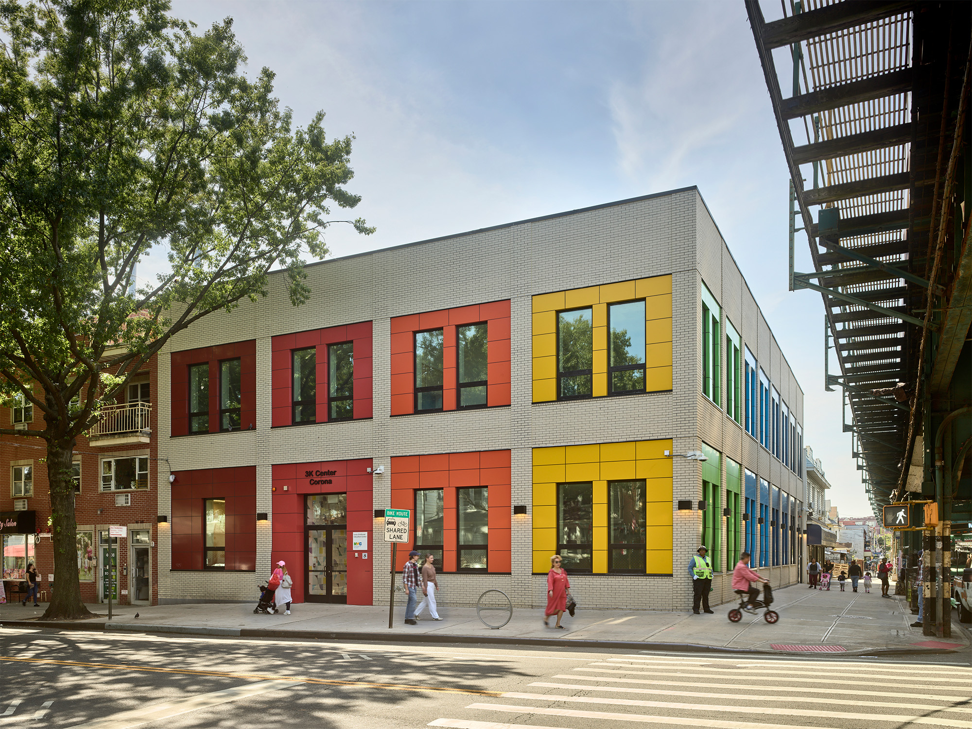 Corona 3K facade. 